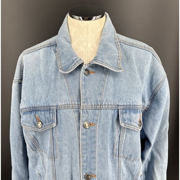 Disneyland Denim Jacket Mickey Mouse & Friends Southern California Embroidered - Picture 3 of 5